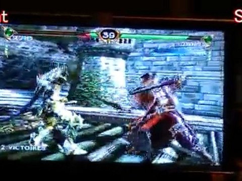 Japan Expo Sud Soul Calibur IV Finale Trent VS Slade