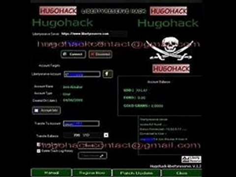 HugoHack 2010, one more best Liberty Reserve money hack tool