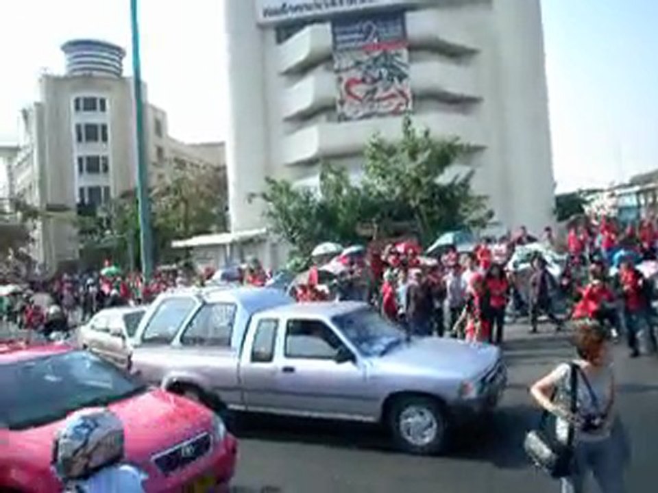 Manif pro-Thaksin Bangkok 13 mars 2010
