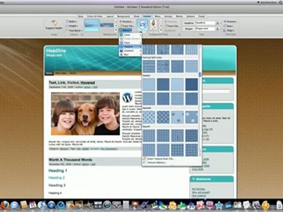 Create Your Own Website Design
