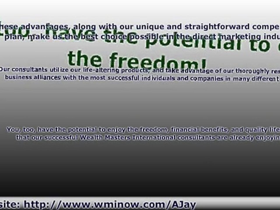 Wealth Masters International - WMI