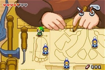 Test de Zelda : The Minish Cap ( GBA )