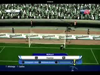 pes2010 frappe 1er poteau
