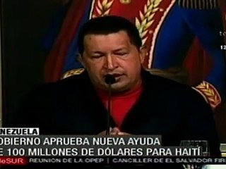 Gobierno venezolano dará ayuda por 100 mdd para Haití