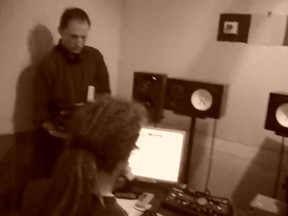 Sweet Air et Riké en studio ( Part 1 feat' Riké )