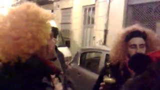 Gros freestyle espingouin au carnaval