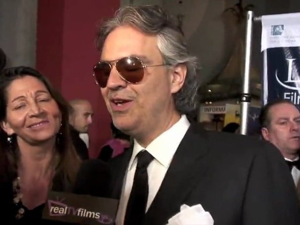 Andrea Bocelli, Italia Film Fashion Fest, RealTVfilms