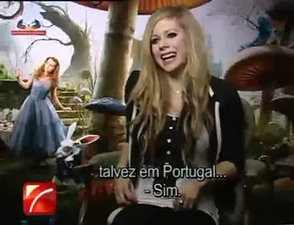 Avril parla di "Alice"