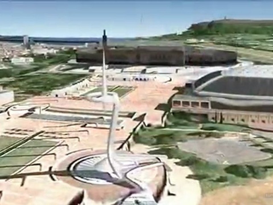 Barcelona en 3D con Google Earth