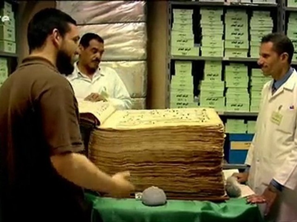 Exemplaire du coran du khalif othman