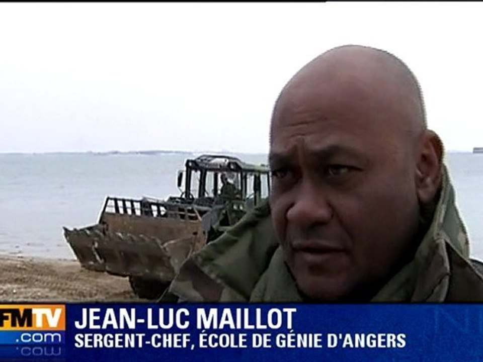 Après Xinthia, l'armée vient aider l'île d'Aix