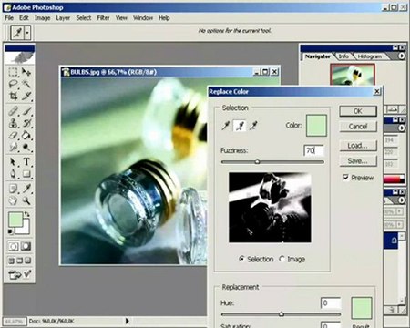ders 4 bir rengi başka bir renkle değiştirmek
