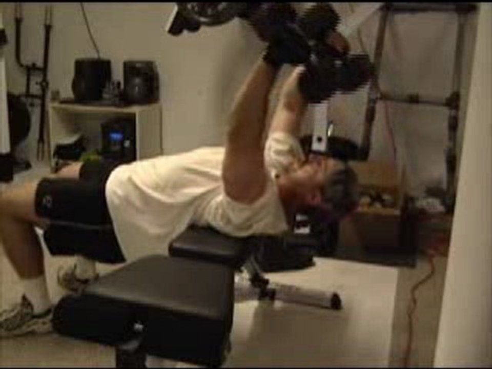 Two Dumbell Tricep Extensions