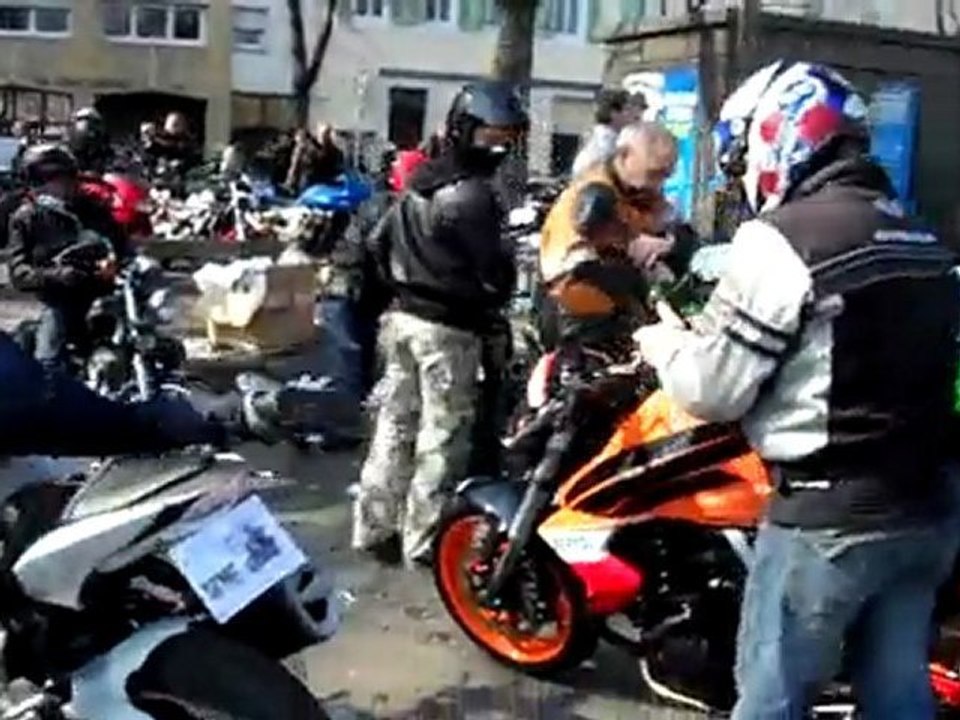 Manif Motards Marseille - 13/03/2010