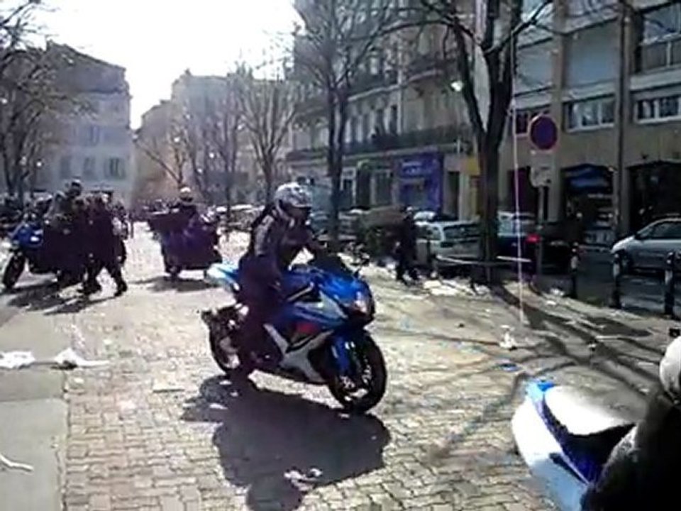 Manif Motards Marseille - 13/03/2010