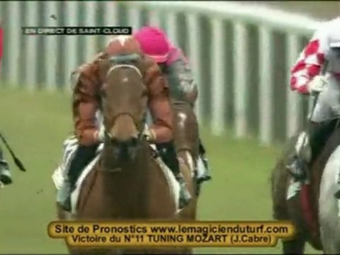 vidéo quinté+ a saint-cloud 13 mars 2010 PRIX TEDDY