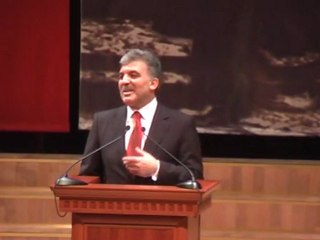 Gül'ün Burdur Ziyareti_MAKÜ'de Konuşması ve ödüller