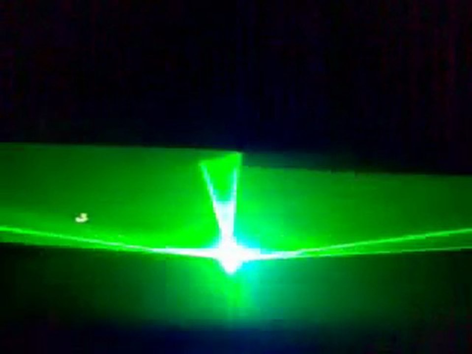 Location d'éclairages - Laser 100mW (monochrome Vert)