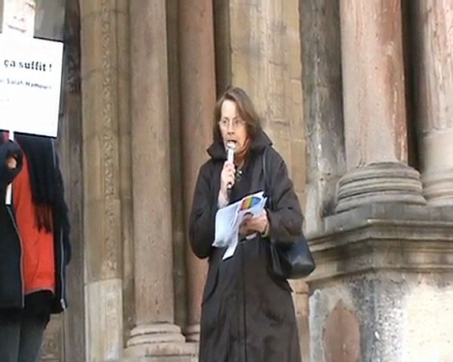 rassemblement pour Salah Hamouri  Dijon ...1