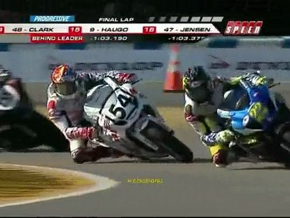 AMA SBK 2010 Daytona race2 2lastlaps