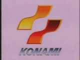 Konami Logo - PC engine - blue laser