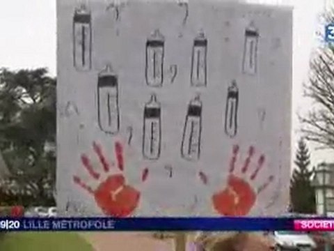 Pas de bébés à la consigne Fr3 Lille Métropole 11 mars 2010