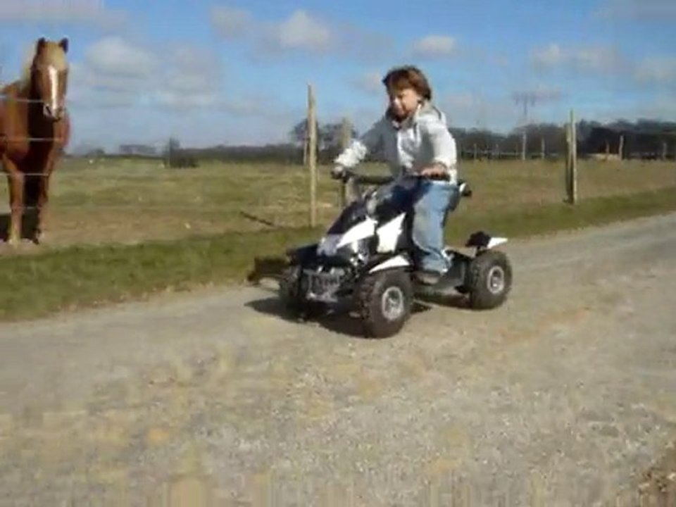 Kid 'zzz N' Quad 'zzz - Quad électrique enfant 350W 20 km/h