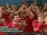 Presidente Chávez desestima acusaciones de EE.UU.