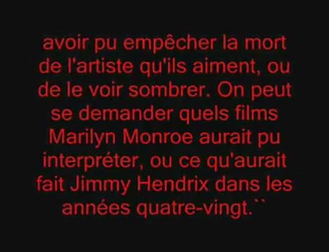 Michael Jackson Mort ou vivant 12ième partie
