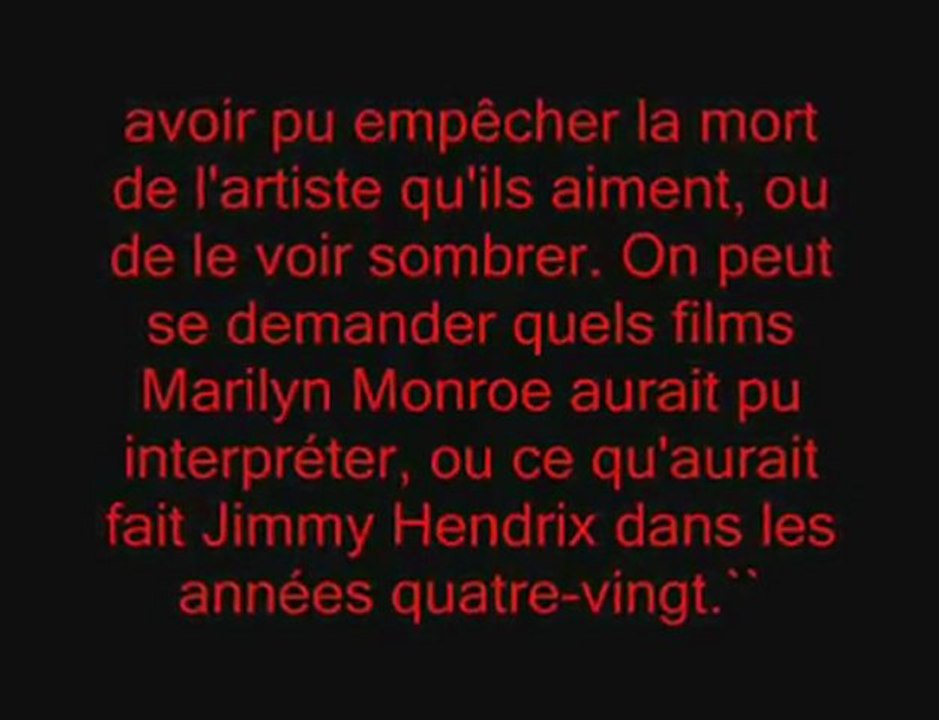 Michael Jackson Mort ou vivant 12ième partie