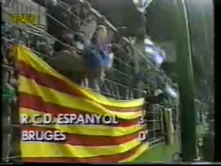 Espanyol 3-0 Brugge : Copa Uefa 1987/88 (21-04-1988)  (3-0 P