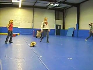 Le GrOupe en Gym [ Elodie D, Coralie, Cindy, Kelly ]