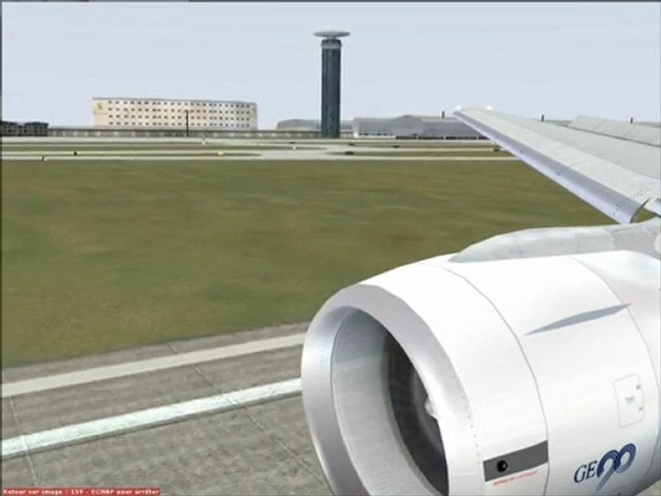 Atterrissage à Paris Charles de Gaulle
