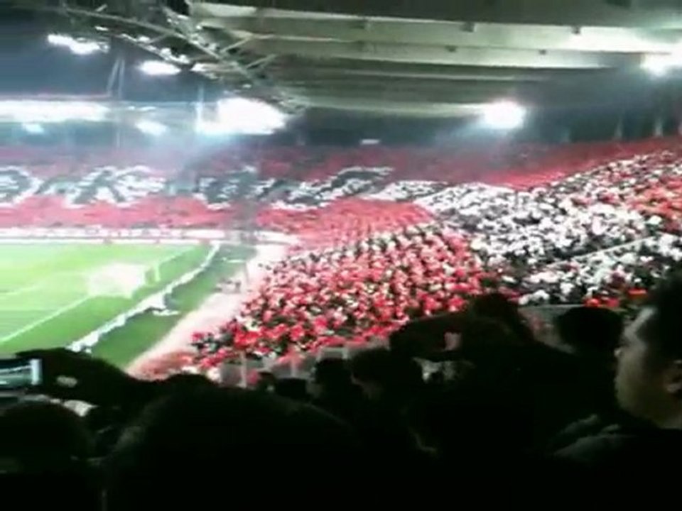 olympiakos  - FCG Bordeaux, vu des tribunes (23/02/2010)