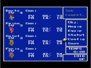 FF5 [2] L'aventure commence