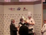 podium du concours national de cuisine artistique