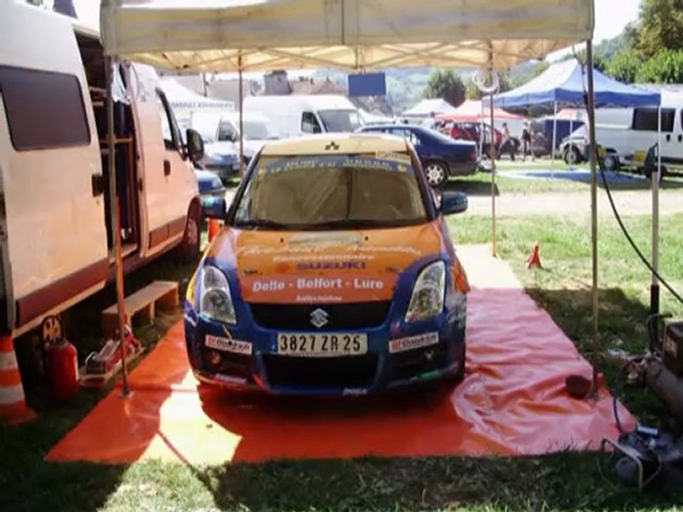 jean paul monnin suzuki swift rallye cup saison 2009