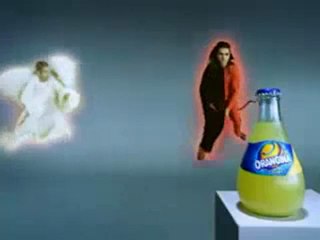 Jamel Debbouze Orangina (l'ange et le diable)