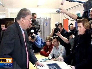 Les leaders politiques votent