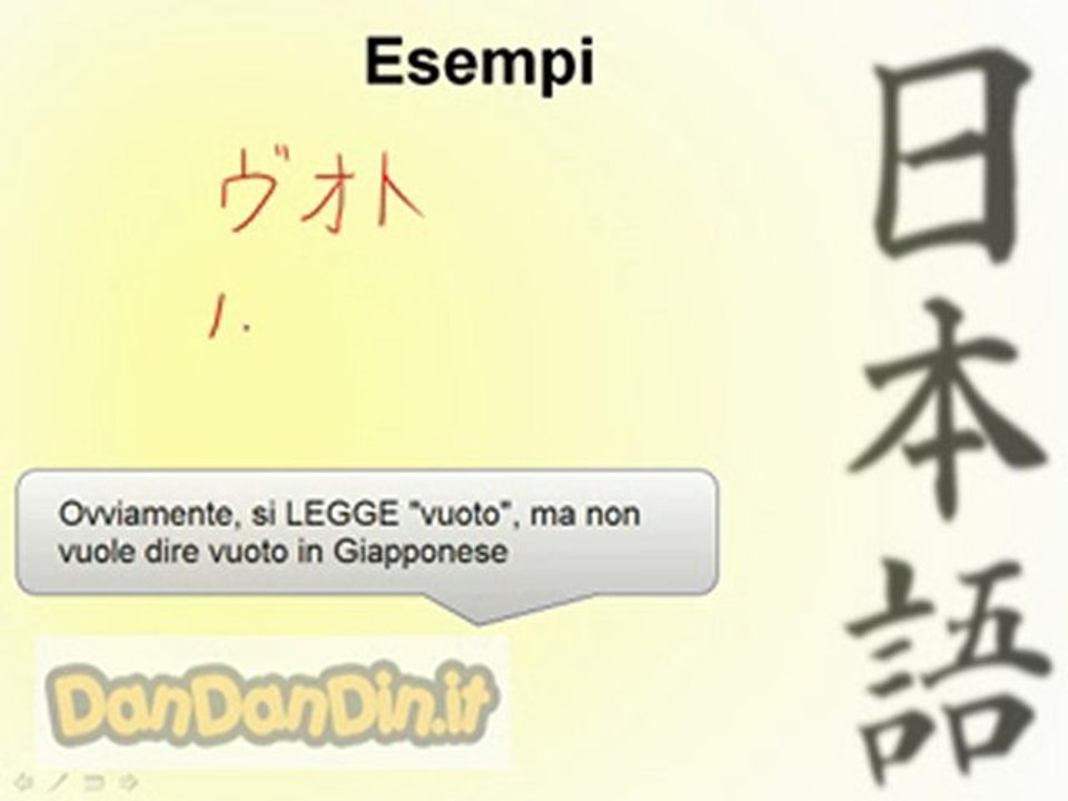 Corso di Giapponese - Lezione 3-7 - Katakana - Usi avanzati