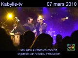 Mourad Guerbas en concert organisé par Akfadou Production.