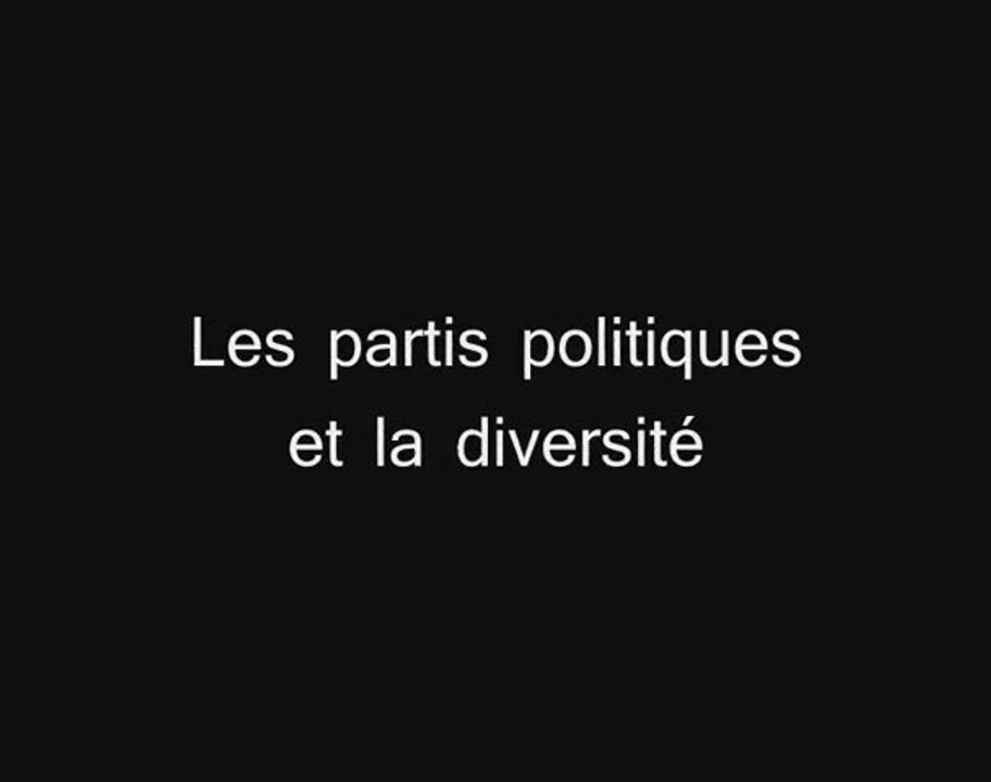 Les partis politiques et la diversité