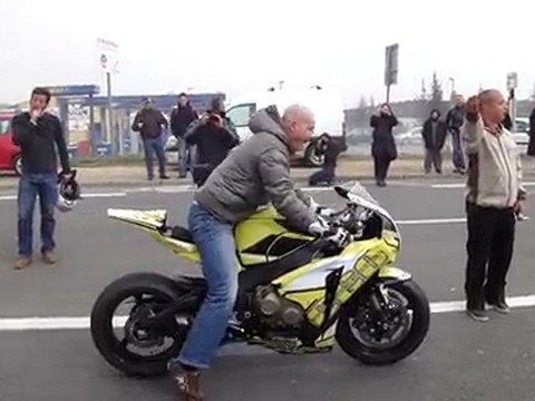 Régis Laconi, burn aux milles roues 2010