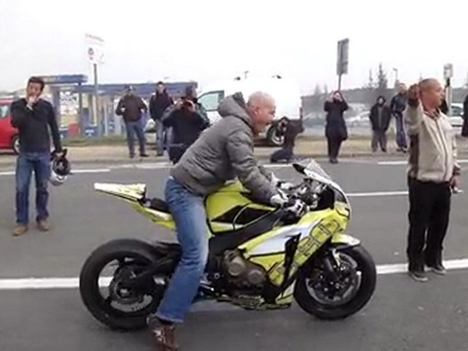 Régis Laconi, burn aux milles roues 2010