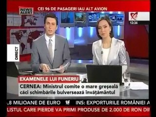 Dezbatere privind schimbarile in educatie - Remus Cernea