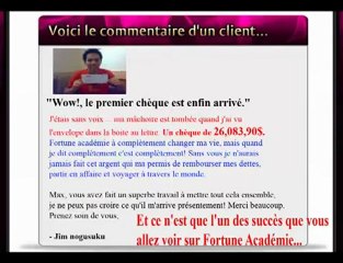 Fortune academie | Gagner de l'argent|Travail a domicile