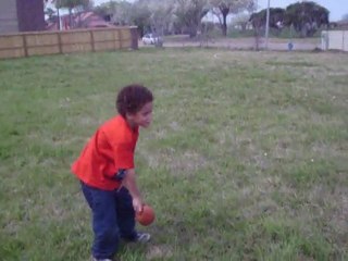 Triston The Coolest One - Playing Football Part 1