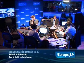 J-P Huchon confiant pour les négociations