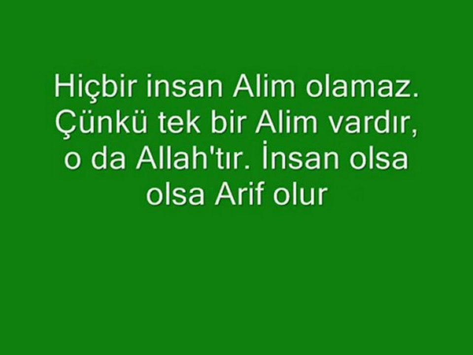 ŞEYHÜL MEŞAYİH MESUD ER RIFAİ ( K.S.A ) SÖZLER 1.BÖLÜM