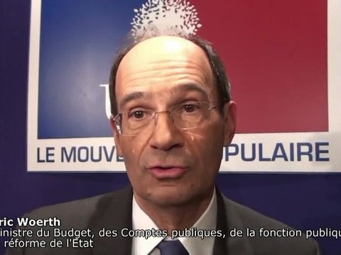 Elections régionales 2010 : itw d'Eric Woerth